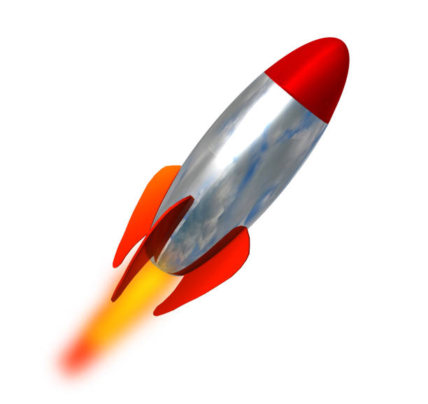 istock rocket launch  leadership success market red head - 3d rendering 925179378
