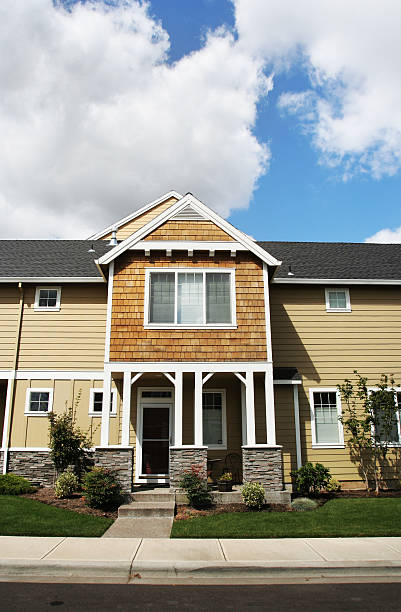 istock New Home with Green Landscape 92518854