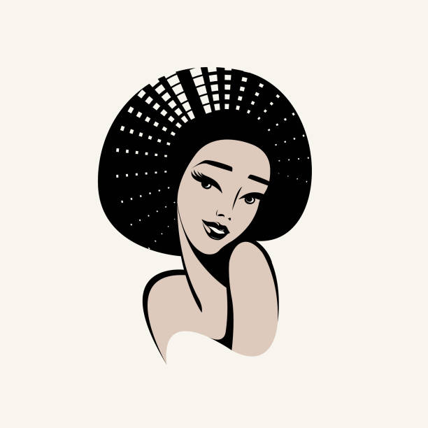 380+ African American Hair Salon Stock Illustrations, Royalty-Free ...