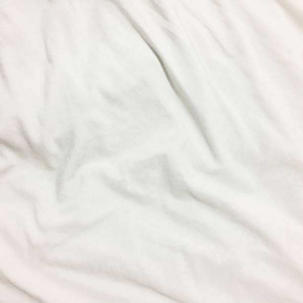 istock Close up of bedding sheets with copy-space 925189512