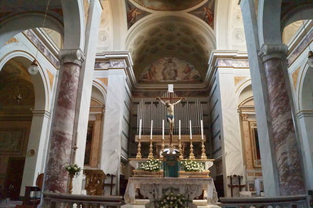 istock Interior of San Miniato cathedral 925190476