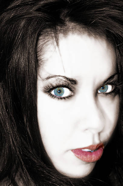 istock Sexy Blue Eyes Woman 92519082
