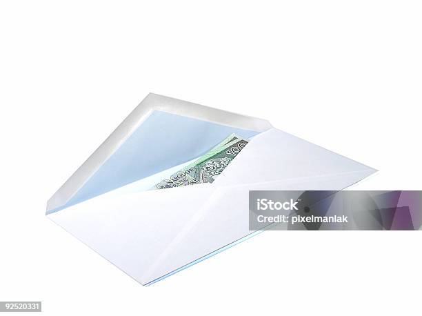 Envelope - Fotografias de stock e mais imagens de Figura para recortar - Figura para recortar, Zloti polaco, Branco