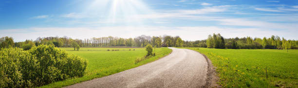 istock Road panorama on sunny summer day 925206750