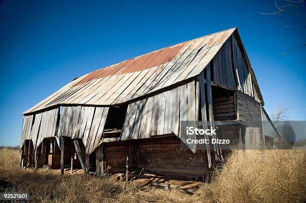 Homestead In The Heartland 4 Stock Photo - Download Image Now - Aging Process, Agricultural Field, Blue