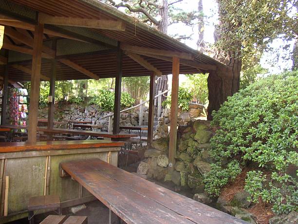 istock Japanese Garden Tea Room 92522148