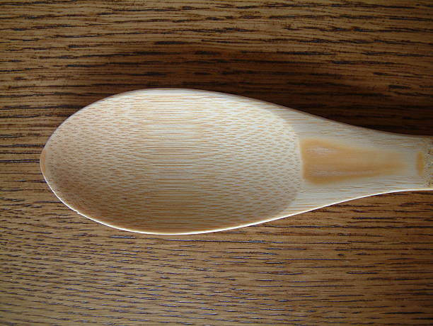 木製スプーン ストックフォト
