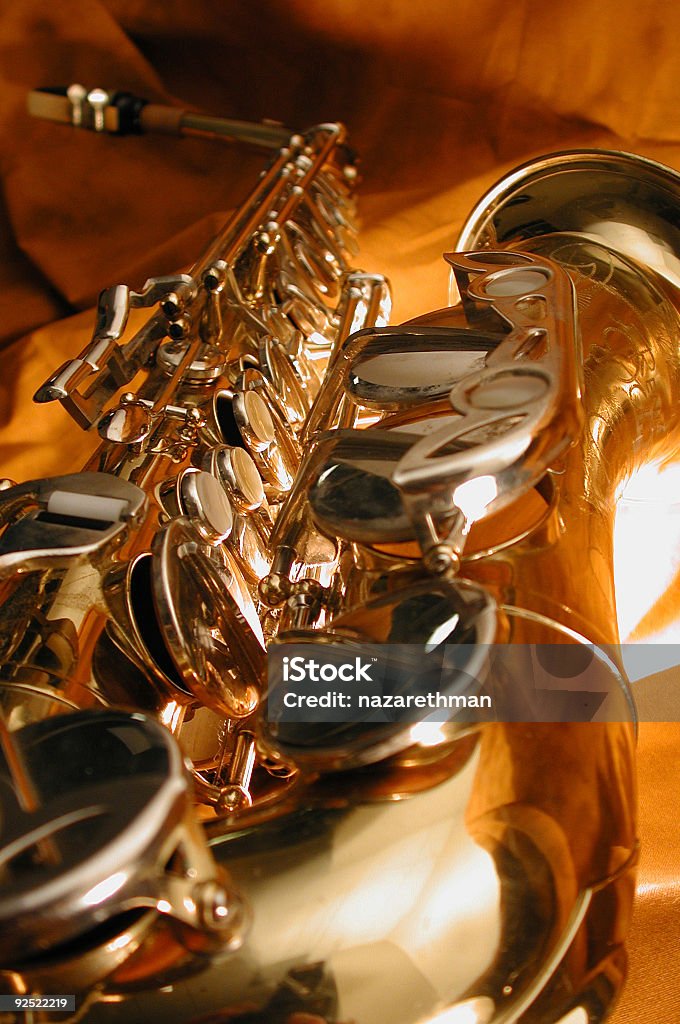 detail eines sax1 - Lizenzfrei Blechblasinstrument Stock-Foto