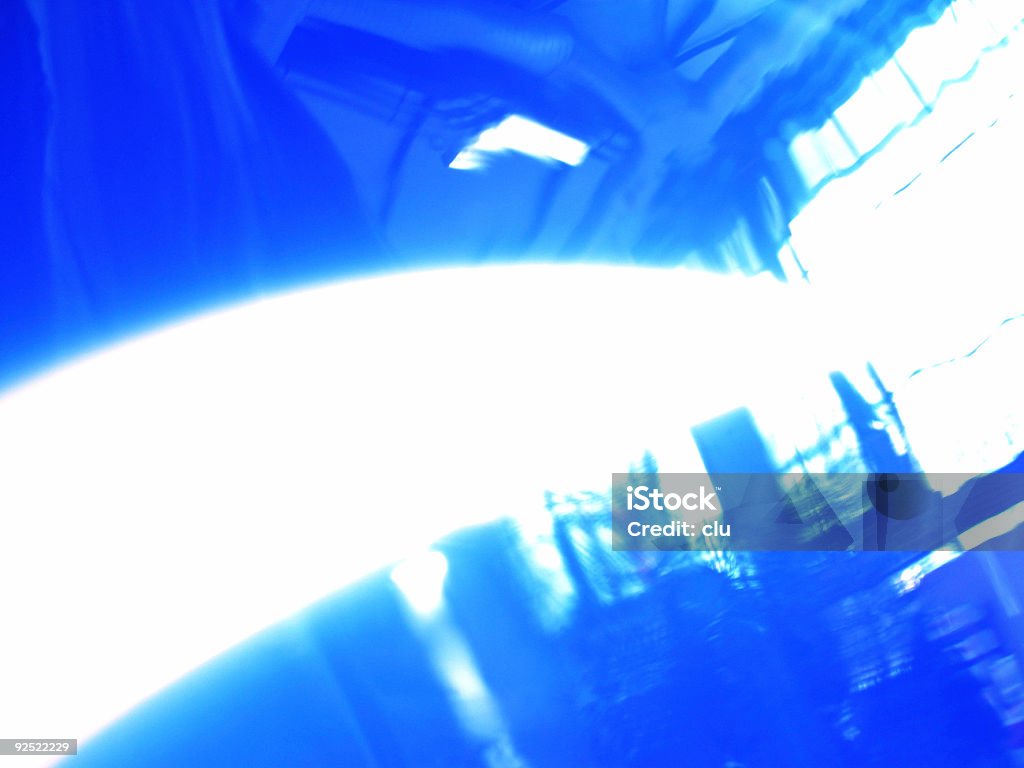 Abstrait bleu de vitesse lumière - Photo de Abstrait libre de droits