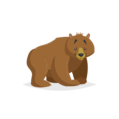 Ilustración de Dibujos Animados De Oso Rojo De Pie Alegre Animal Bosque De Europa Y América Del Norte Piso De Diseño De Moda De Gradientes Simples Ilustración De Vector De Educación y Ilustración de Dibujos Animados De Oso Rojo De Pie Alegre Animal Bosque De Europa Y América Del Norte Piso De Diseño De Moda De Gradientes Simples Ilustración De Vector De Educación y