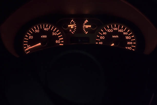 Speedometer stock photo