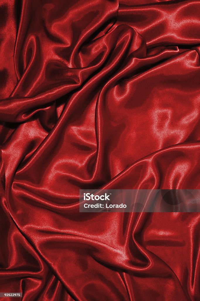 Vermelho de seda - Foto de stock de Abstrato royalty-free