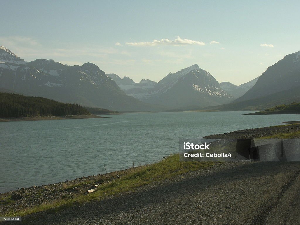 Живописный вид на ледник Монтана - Стоковые фото Going-to-the-Sun Road роялти-фри