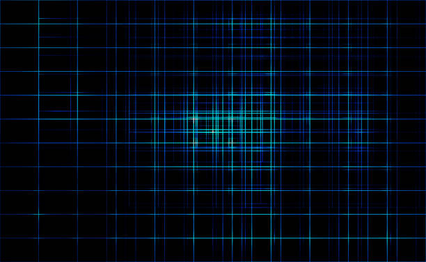 Cтоковое фото Темная линия синий цвет света абстрактный фон технологии