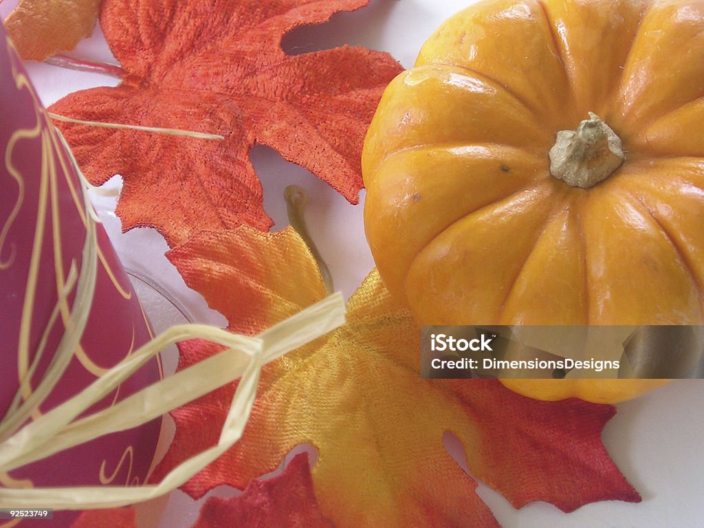 Осенний пейзаж с тыквы - Стоковые фото Ароматическая смесь роялти-фри