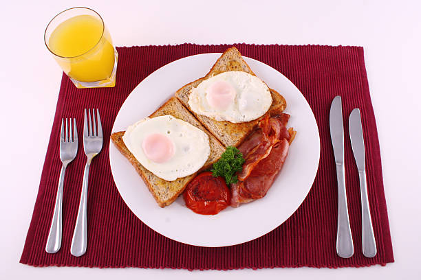 Big breakfast stock photo