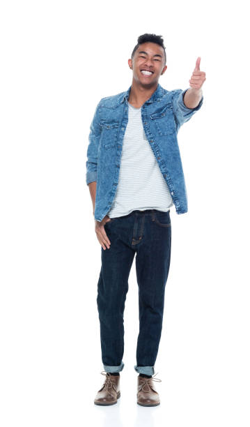 istock Handsome young male showing thumbs up 925247570