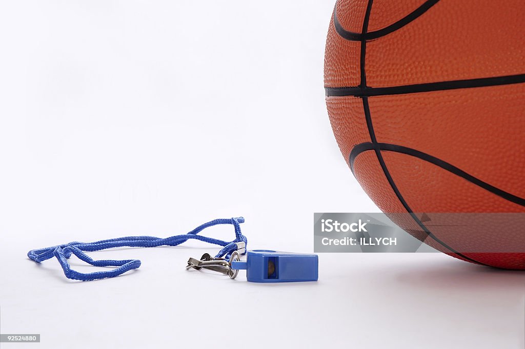 Ball and whistle 2  Basketball - Ball Stock Photo