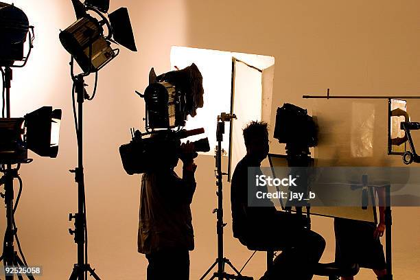 Film Set Stock Photo - Download Image Now - Movie, Film Studio, Filming