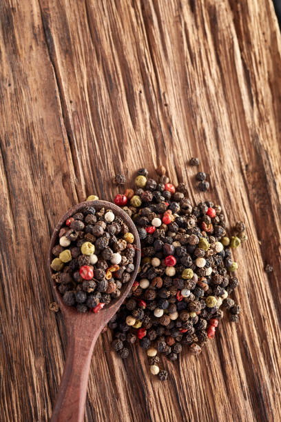 istock Mixed peppercorns. Dry mix peppercorns 925251916