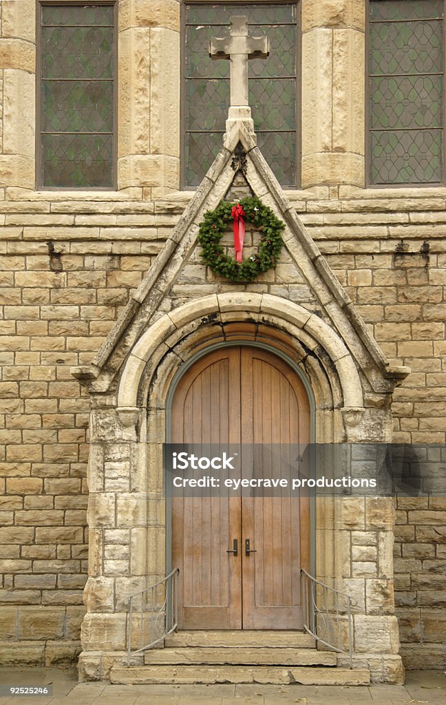 Entrada da catedral - Foto de stock de Anglicano royalty-free