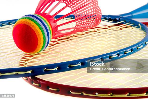 Raquet Colorido Desporto - Fotografias de stock e mais imagens de Badminton - Badminton, Cordel, Desporto