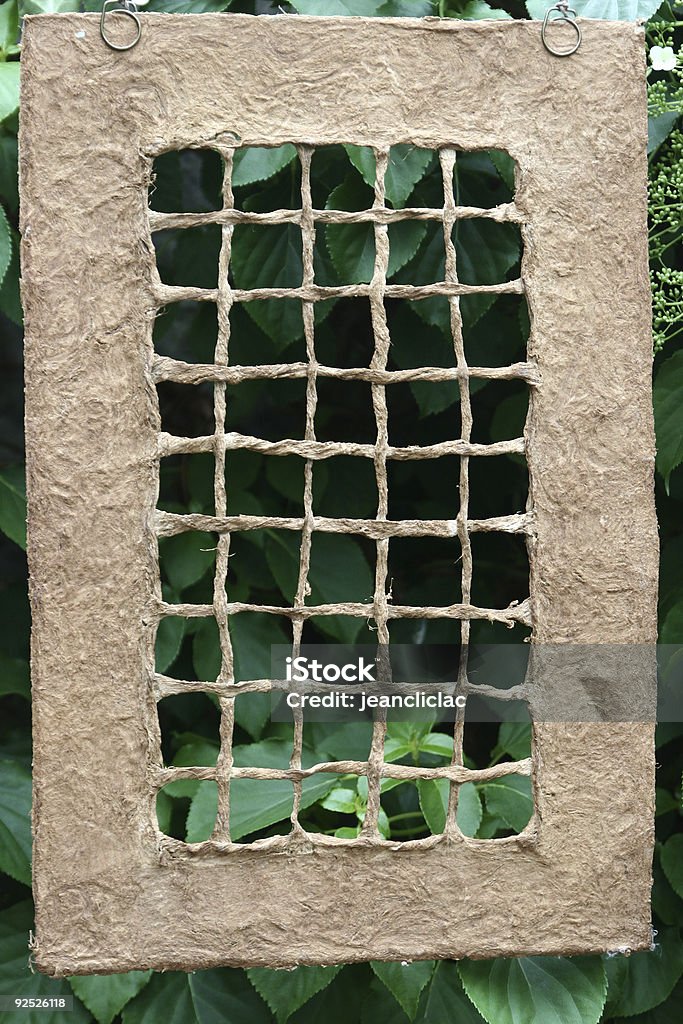 frame paper frame with a green background (leaves) Abstract Stock Photo