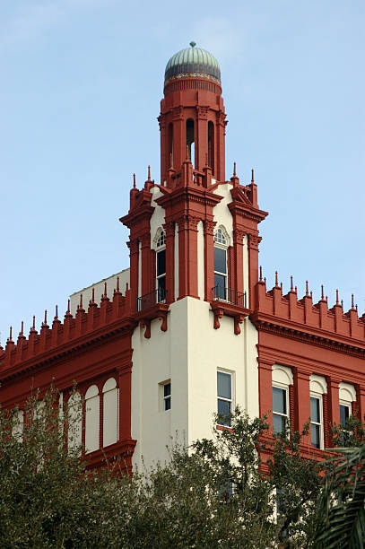istock Terracotta tower and copper dome 92526760