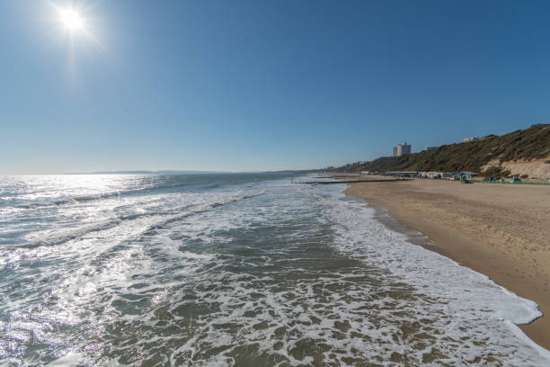 istock Waves coming in on Bournemouth Beach in Dorset 925272102