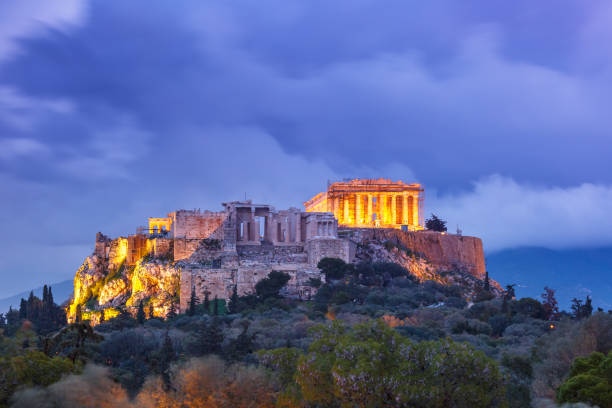 istock Acropolis Hill and Parthenon in Athens, Greece 925272160