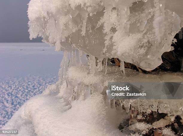 Flauschige Icicles Stockfoto und mehr Bilder von Arktis - Arktis, Blau, Eingefroren