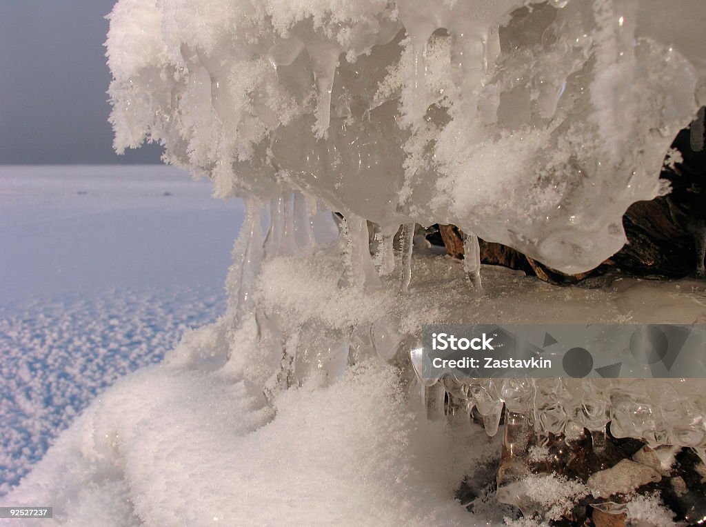 Fofo Icicles - Royalty-free Azul Foto de stock