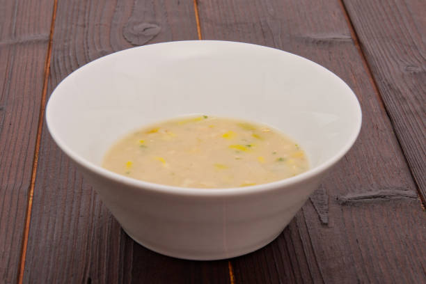 istock Vegetable yeast soup with leek 925273438