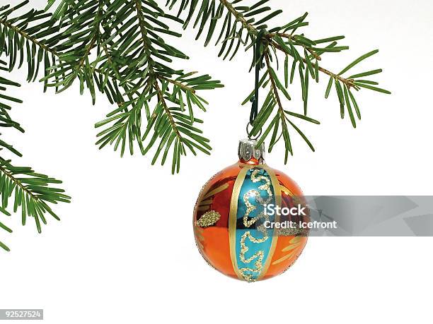 Foto de Bola De Árvore De Natal e mais fotos de stock de Afiado - Afiado, Azul, Bosque - Floresta