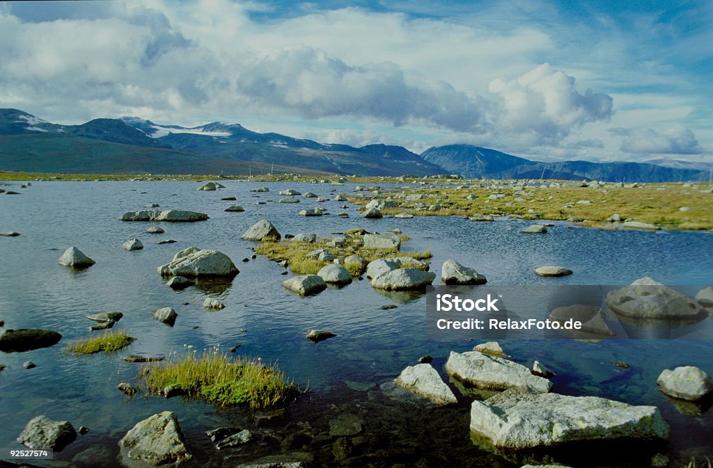 Йотунхеймен Природный заповедник в Норвежский Горы (XXL - Стоковые фото Без людей роялти-фри