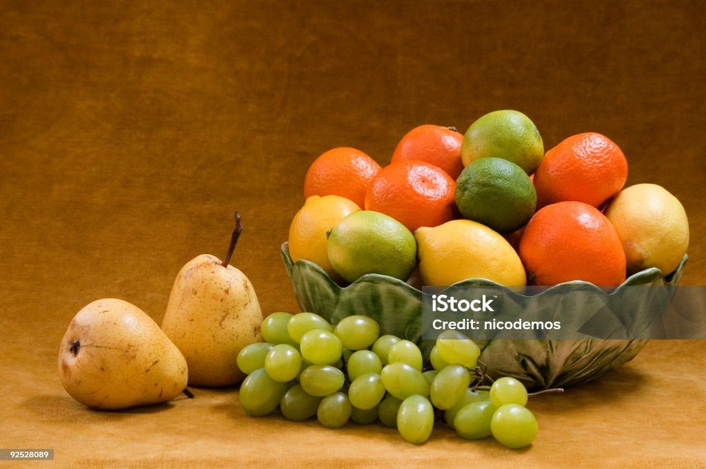 Stillleben mit Früchten - Lizenzfrei Birne Stock-Foto