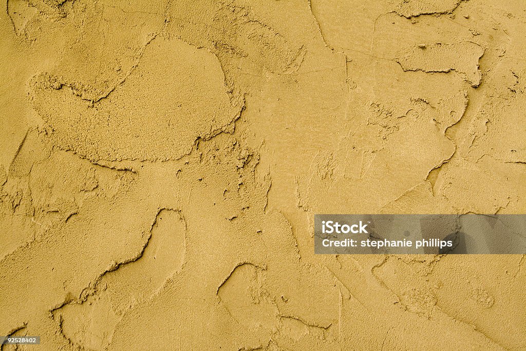 Parede de estuque dourado - Foto de stock de Parede royalty-free