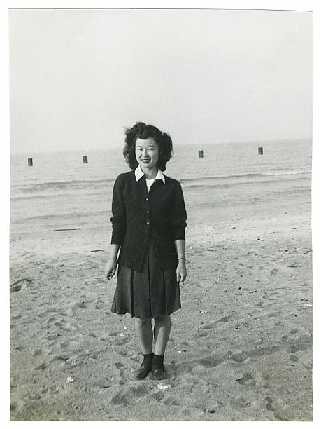istock Asian Woman at the Beach 92528448