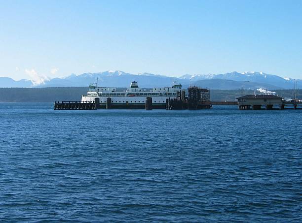 istock Ferry at Port Townsend Dock 92528588