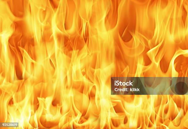 Big Fire Background Stock Photo - Download Image Now - Backgrounds, Burning, Close-up