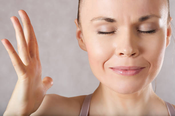 istock Stressed young caucasian lady between 30 and 40 years old. 925288182