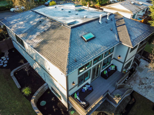 istock New construction home exterior boasts luxury deck 925288726