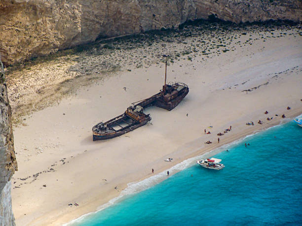istock Navagio Beach (Shipwreck Beach), Zakynthos island, Greece. 925294412