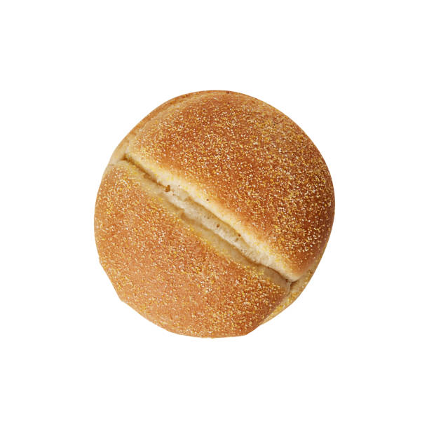 istock Bread. Burger burger. Round. For cooking. Cut. For your design. 925294996