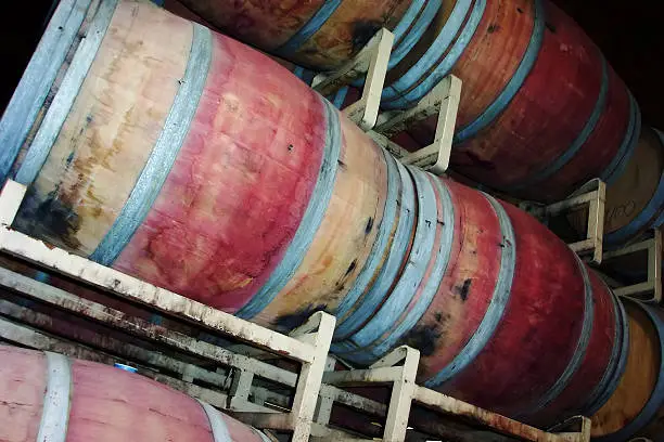 Photo of Winery barrels