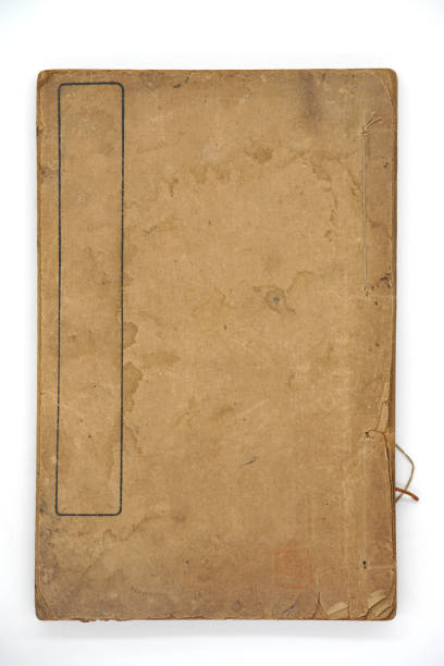 istock Chinese ancient books on a white background 925298984