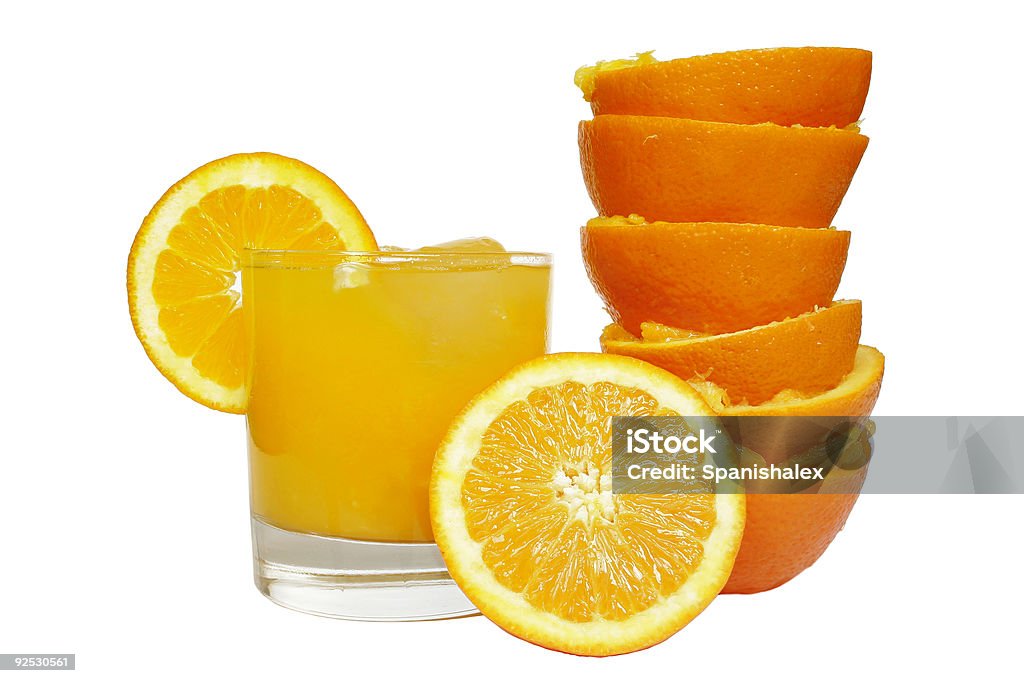 Suco de laranja - Foto de stock de Alimentação Saudável royalty-free