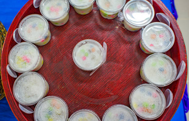 Dumplings in coconut cream is delicious