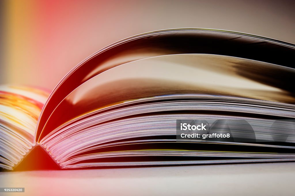 pages of an open book. Business and finance. pages of an open book. Business and finance. Business metaphor. Catalog Stock Photo