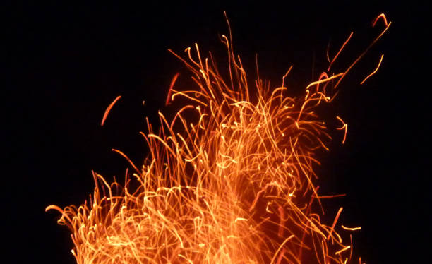 istock Fire and smoldering embers of wood. 925320694